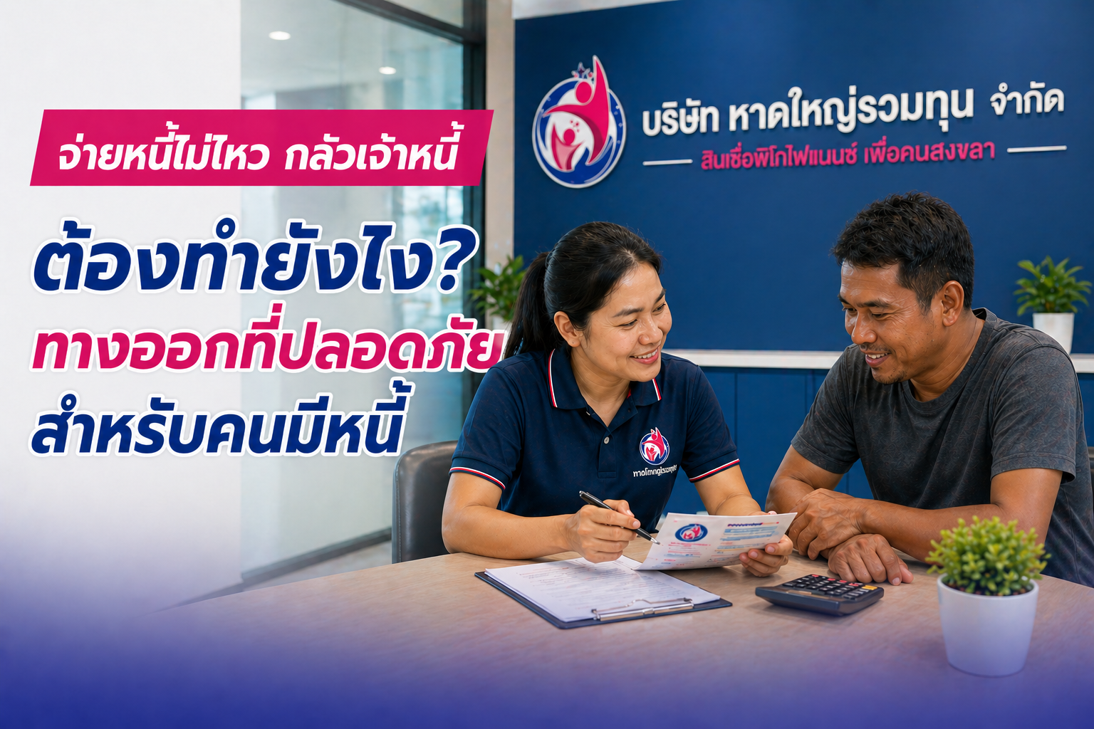 จ่ายหนี้ไม่ไหว กลัวเจ้าหนี้ ต้องทำยังไง? ทางออกที่ปลอดภัยสำหรับคนมีหนี้